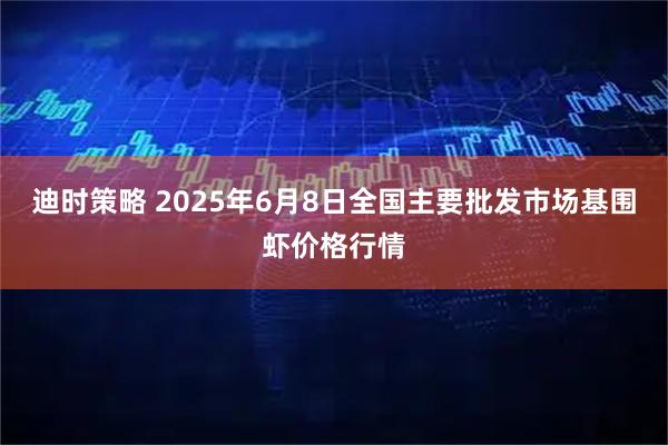 迪时策略 2025年6月8日全国主要批发市场基围虾价格行情